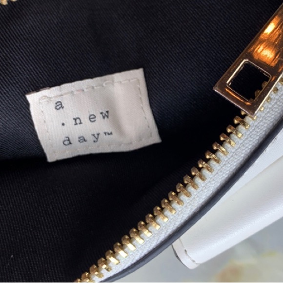 A New Day White Faux Leather Fanny Pack - Picture 8 of 9